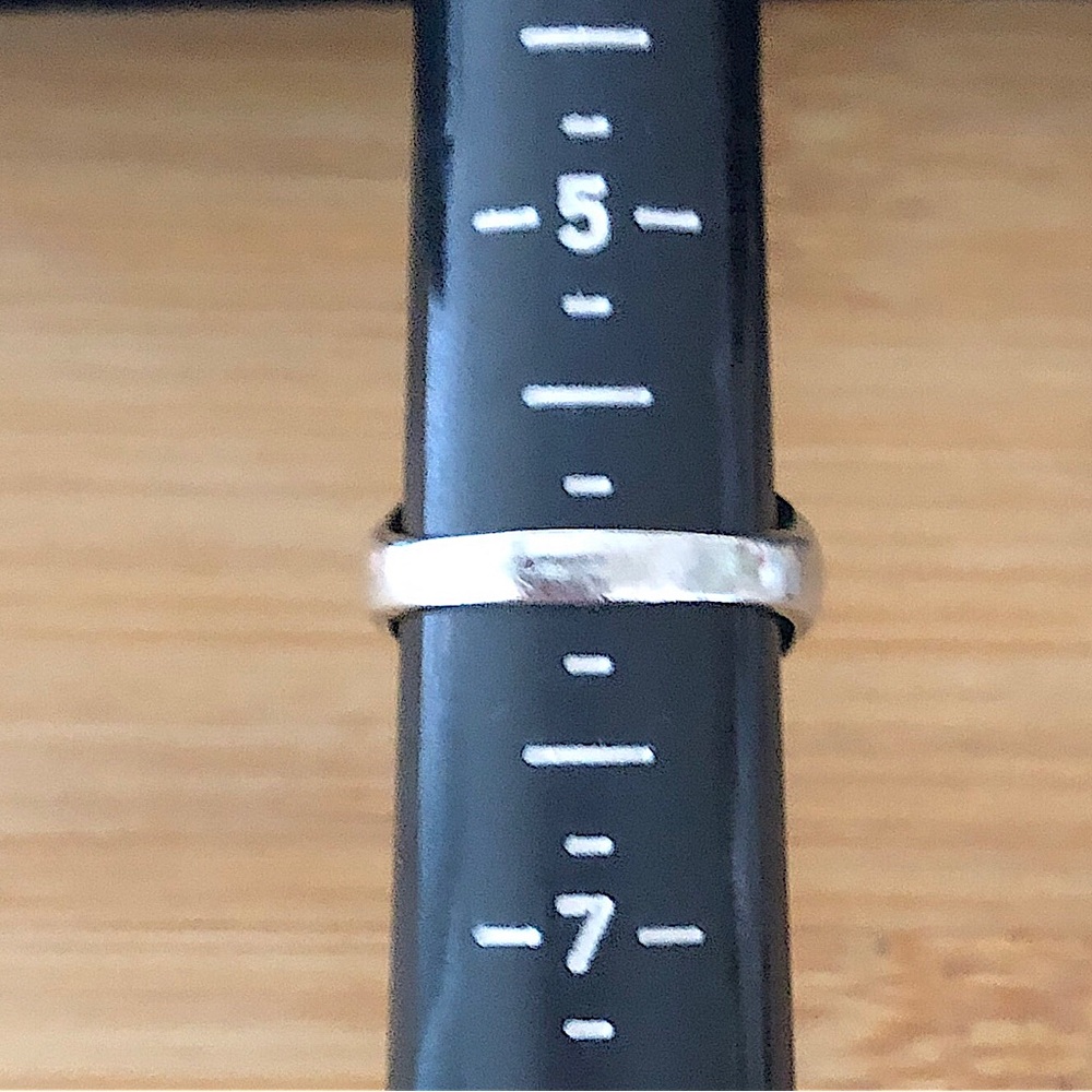 $42 Designer Estate Ring Size 6 Sterling Silver Designer Mark STERLING - Picture 4 of 7